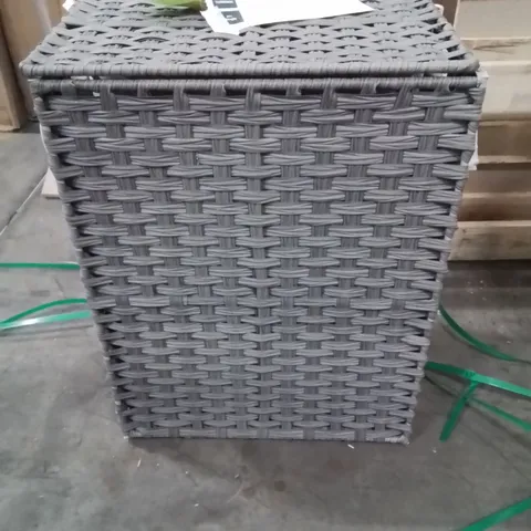 LAUNDRY BASKET WITH HANDLES GREY