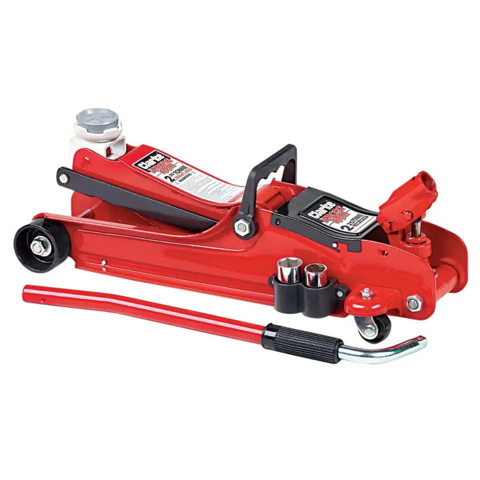 CLARKE CTJ2250LP 2.25 TONNE LOW PROFILE TROLLEY JACK WITH SOCKETS
