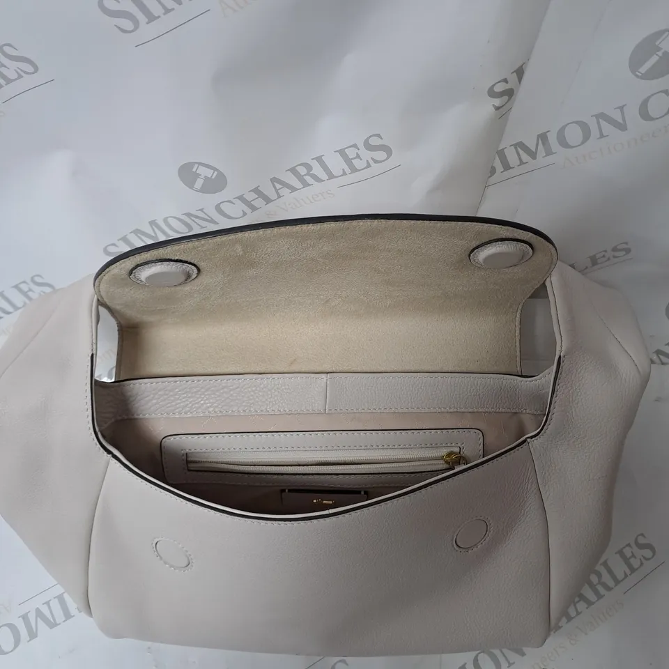 BRADLEY LONDON CREAM WHITE SATCHEL 