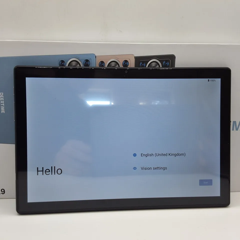 BOXED DEERTIME E9 ANDROID TABLET