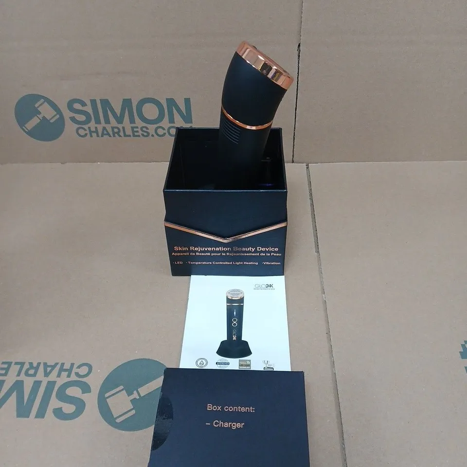 GLO24K SKIN REJUVENATION BEAUTY DEVICE BOXED