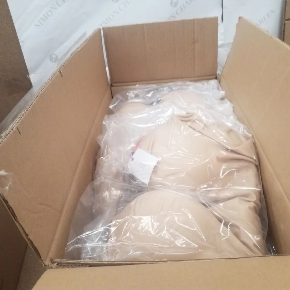 BOX CONTAINING APPROXIMATELY 15X BRAND NEW MAGISCULPT BODYSUITS - COLOUR ALMOND - SIZE 42D