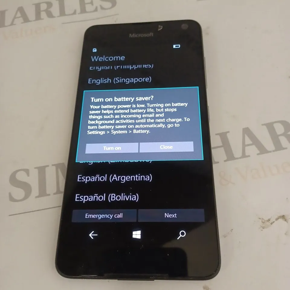 MICROSOFT MOBILE PHONE