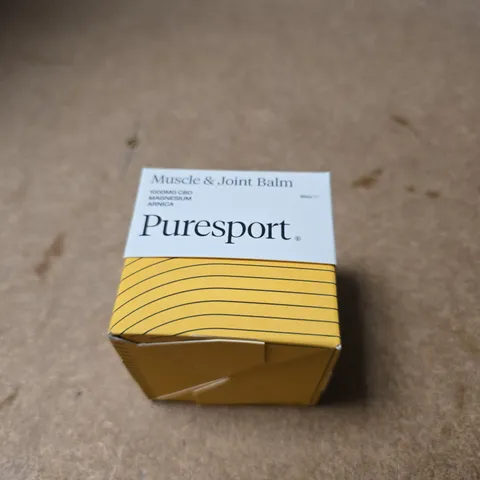 PURESPORT MUSCLE & JOINT BALM – CBD TOPICAL (1000MG CBD, MAGNESIUM, ARNICA)