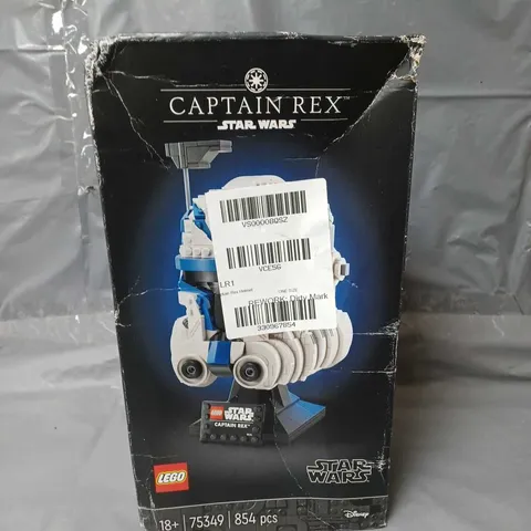 BOXED LEGO STAR WARS CAPTAIN REX HELMET 75349