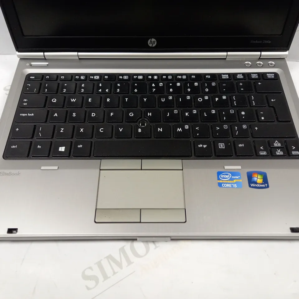 HP ELITE BOOK 2560P LAPTOP IN SILVER