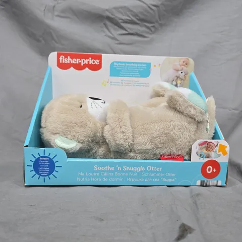 FISHER-PRICE SOOTHE 'N SNUGGLE OTTER β PLUSH BABY TOY (0+)