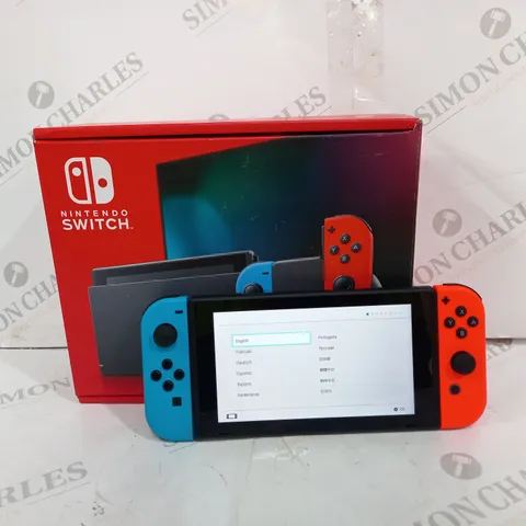 BOXED NINTENDO SWITCH GAMES CONSOLE