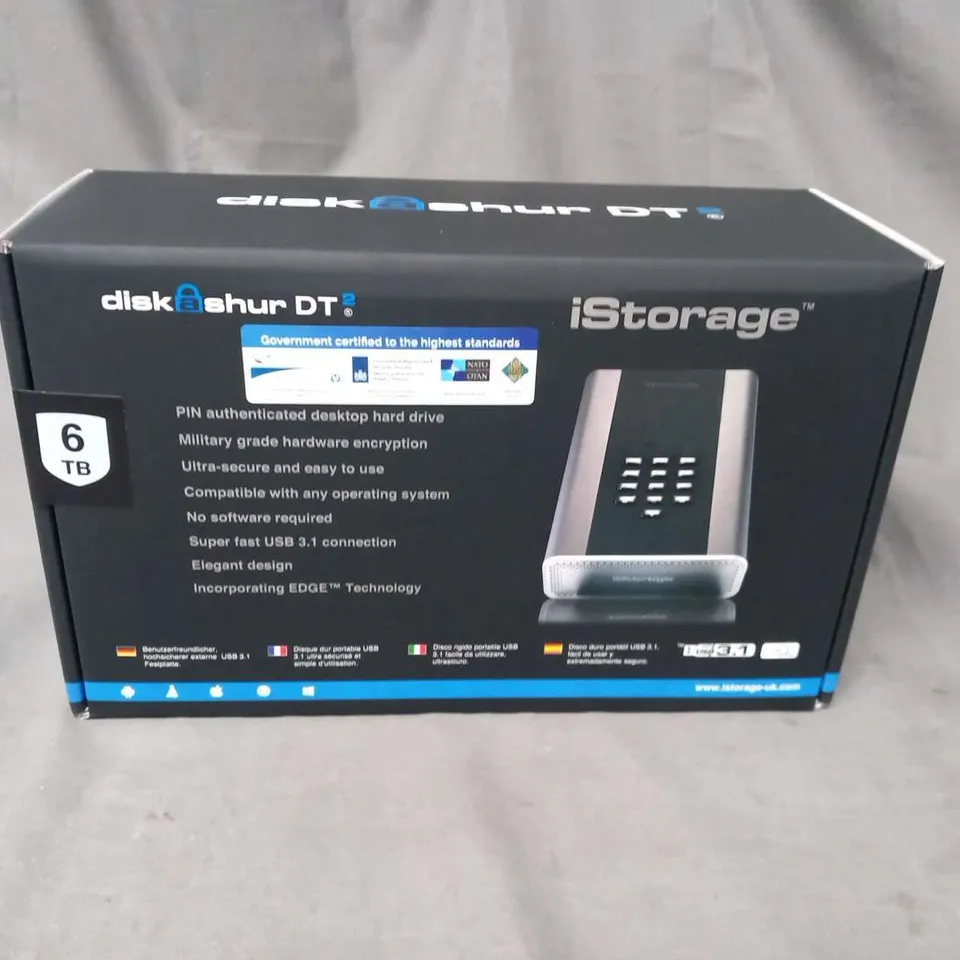 BOXED DISK SHUR DTSQ ISTORAGE 