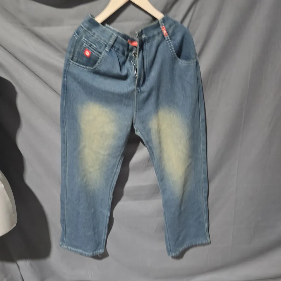 JNCO JEANS – BLUE DENIM JEANS-SIZE UNSPECIFIED 