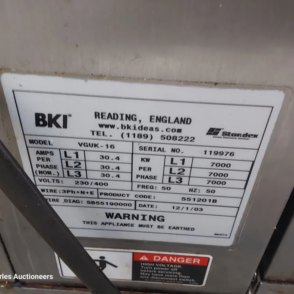 BKI DOUBLE ROTISSERIE OVEN