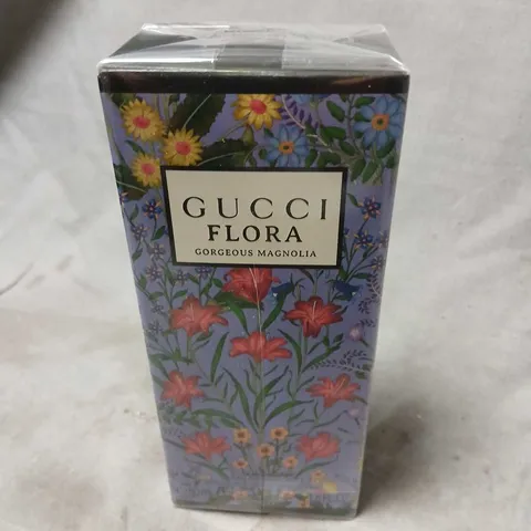 BOXED GUCCI FLORA GORGEOUS MAGNOLIA EAU DE PARFUM 50ML