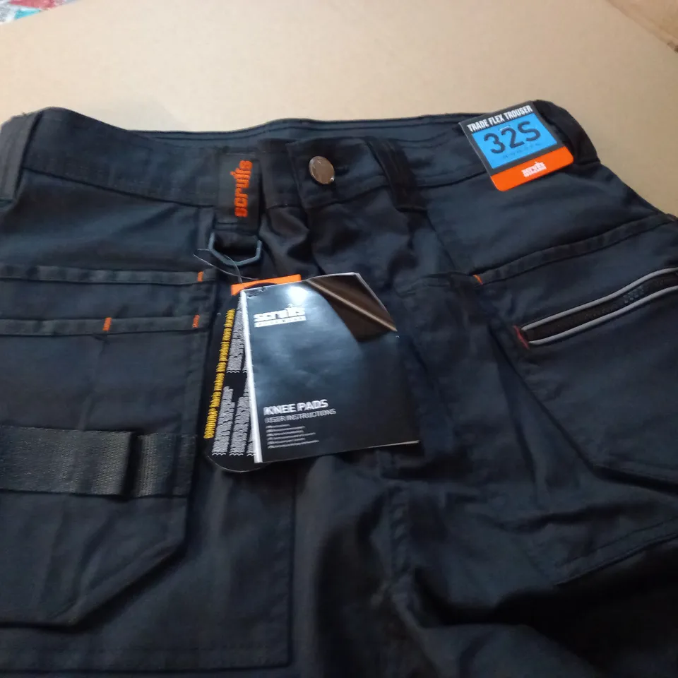 SCRUFFS TRADE FLEX TROUSERS - 32S