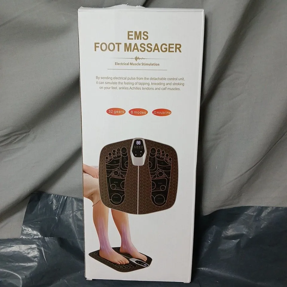 EMS FOOT MASSAGER – ELECTRICAL MUSCLE STIMULATION