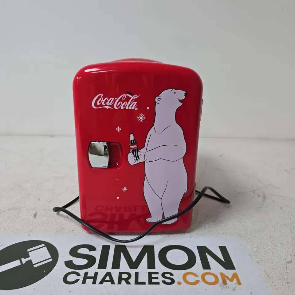 COCA-COLA POLAR BEAR MINI FRIDGE