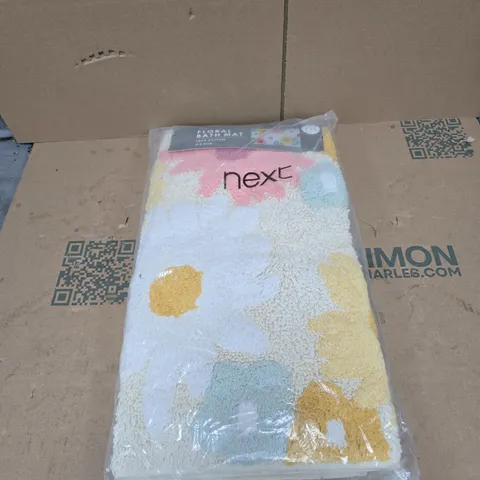 NEXT FLORAL BATH MAT 50 X 80