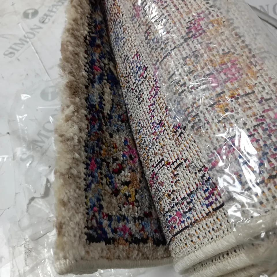 ASTRA CATANIA BEIGE/BLUE RUG - 80X150CM