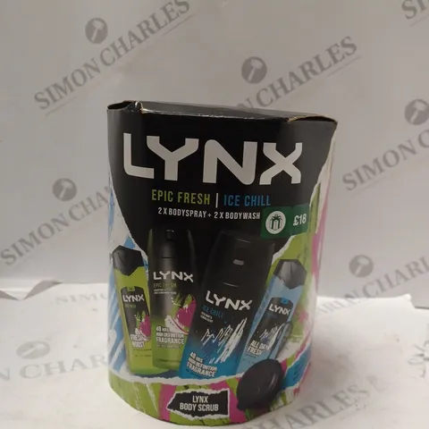 LYNX BODY SCRUB GIFT SET