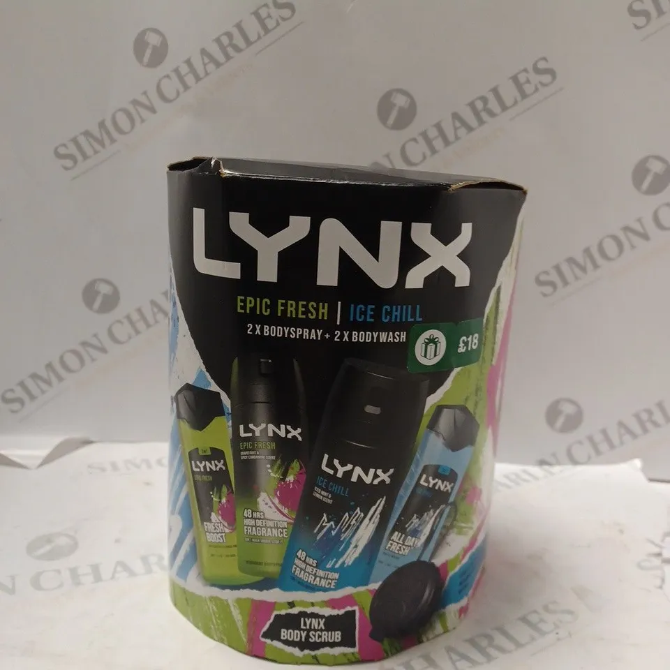 LYNX BODY SCRUB GIFT SET 