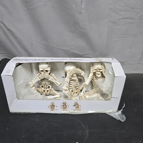 Decorative Skeletons – Set of 3 for Halloween Home Decor