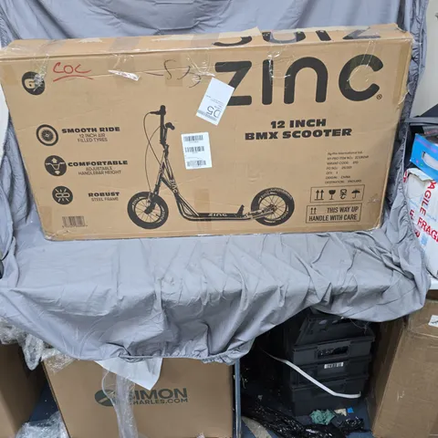 ZINC 12 INCH BMX SCOOTER – BOXED
