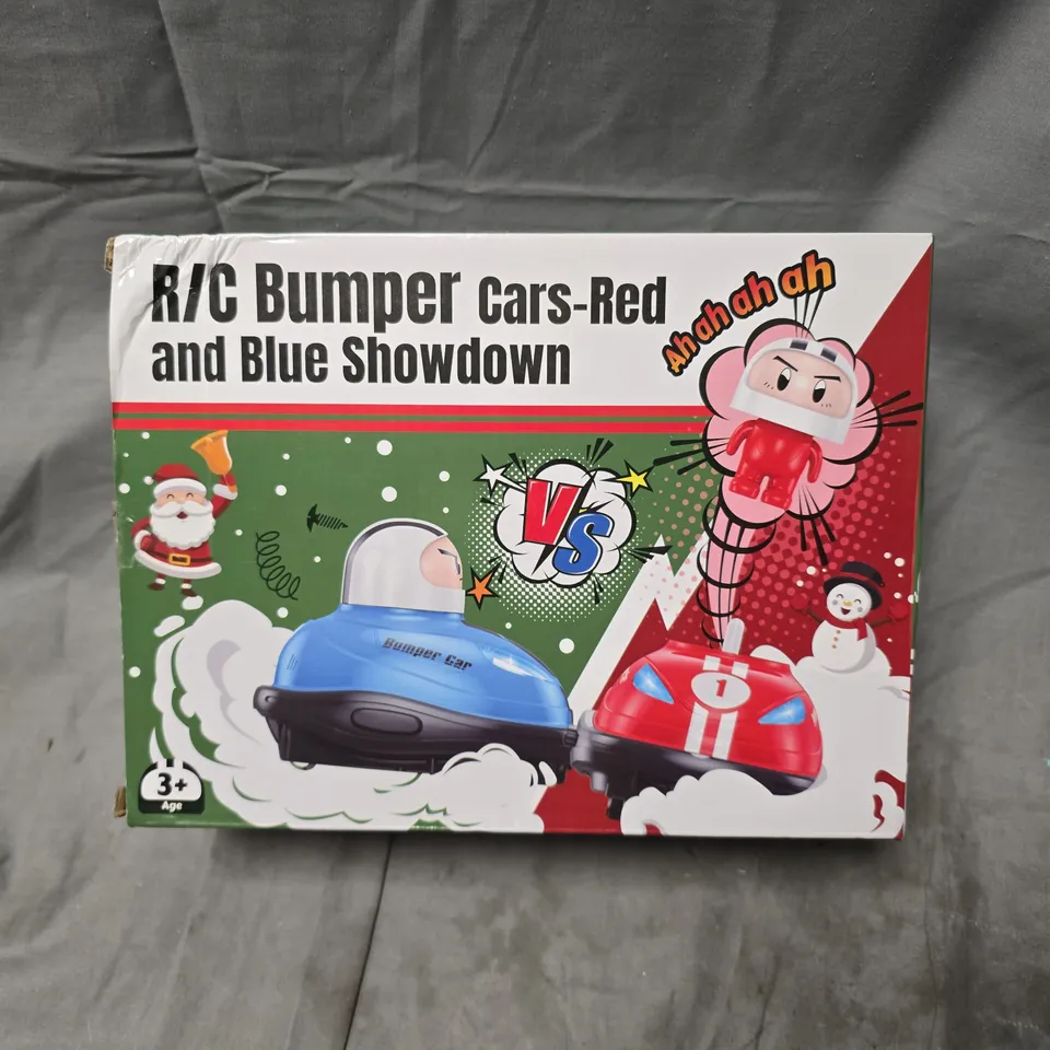 R/C BUMPER CARS – RED & BLUE SHOWDOWN (2.4 GHZ)