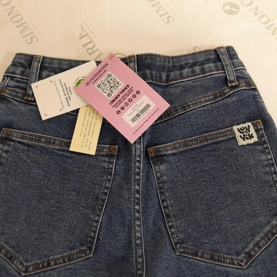 LUCY & YAK SOHO JEANS IN MIDNIGHT BLUE - 6R