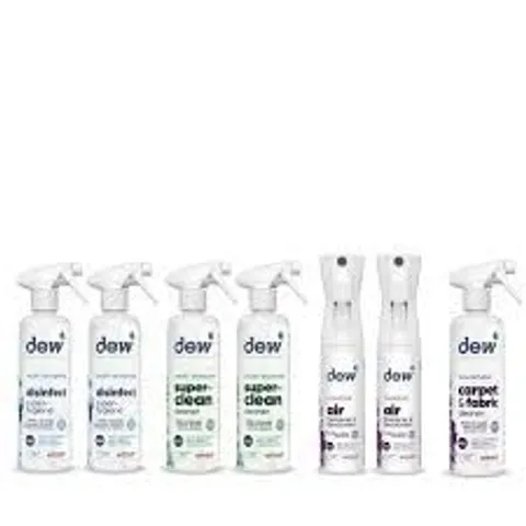 DEW 7 PIECE HOUSEHOLD CLEANING COLLECTION