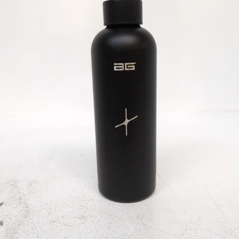 BLACK "AG" 500ML WATER BOTTLE