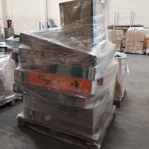 PALLET OF APPROXIMATELY 23 UNPROCESSED RAW RETURN HOUSEHOLD AND ELECTRICAL GOODS TO INCLUDE;