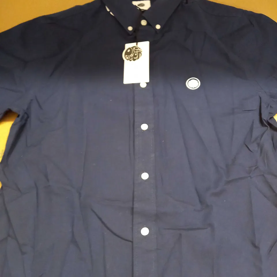 PRETTY GREEN OXFORD SHORT SLEEVE SHIRT SIZE M