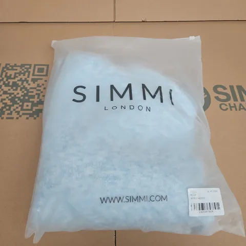 SIMMI LONDON ROMY HOODIE – BLUE, UK SIZE L