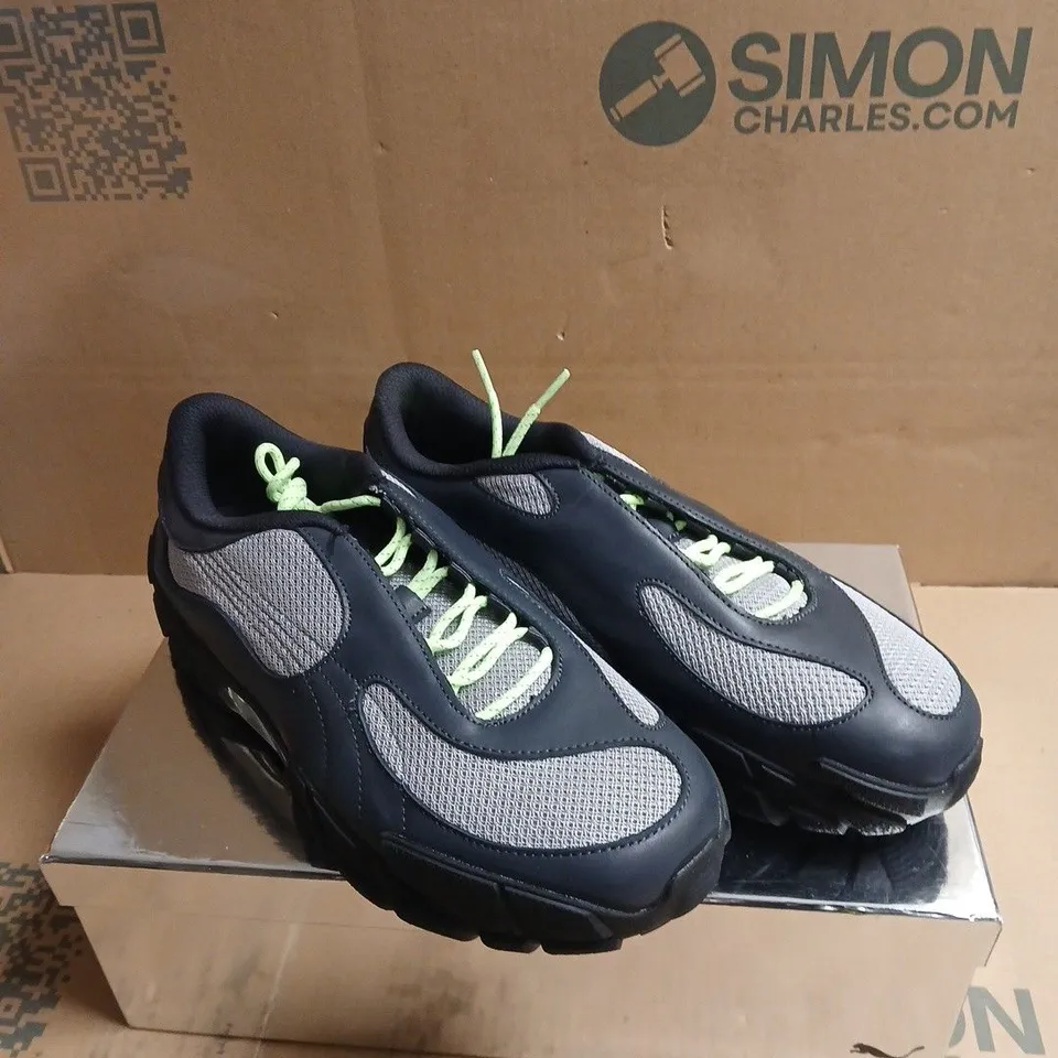 PUMA X SKEPTA DARK GREY/SILVER TRAINERS BOXED UK 10