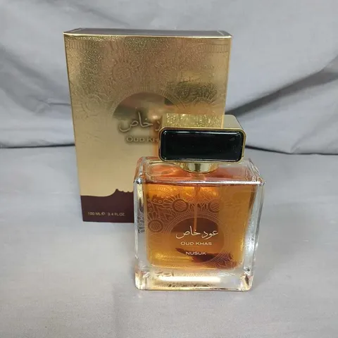 SIX BOXED NUSUK OUD KHAS EAU DE PARFUM 100 ML – BOXED