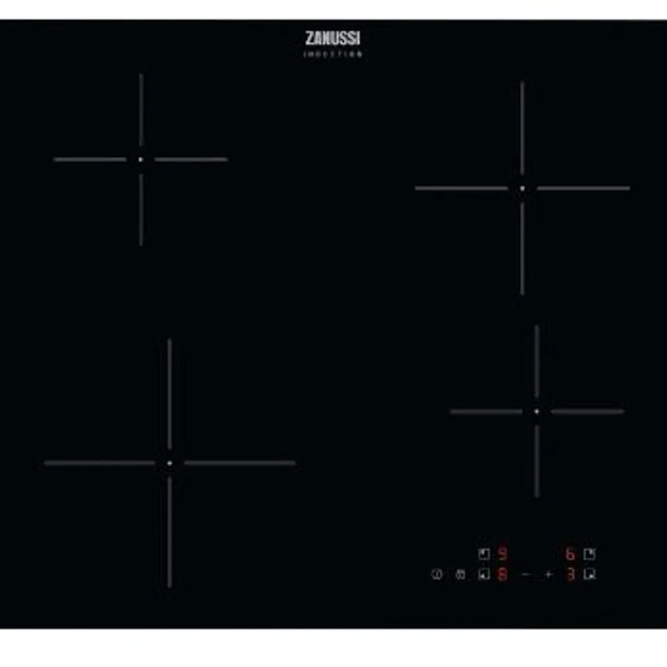 ZANUSSI ZIBN646K 60CM INDUCTION HOB - BLACK