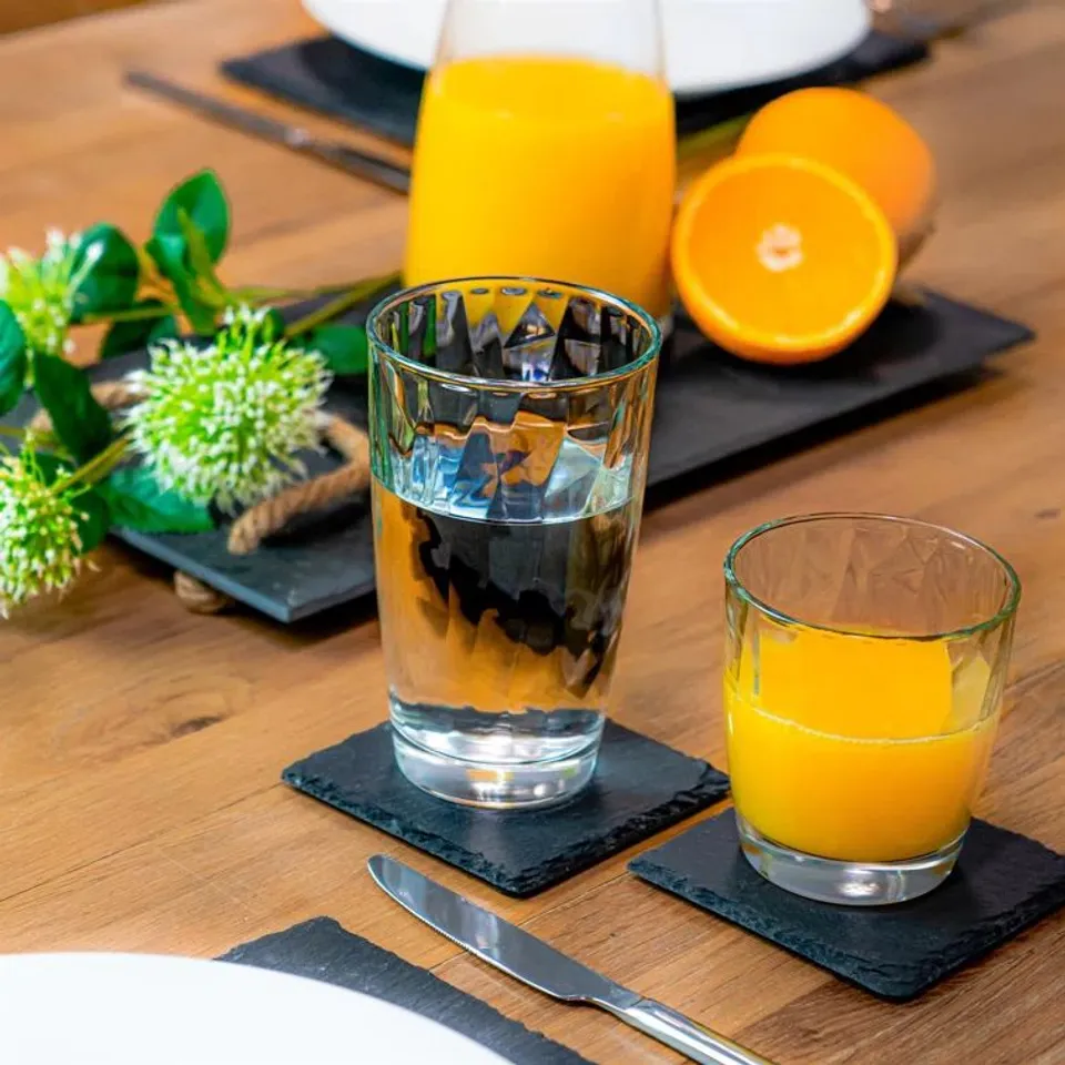 DIAMOND GLASSWARE SET 