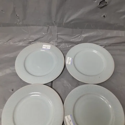 MASON CASH REACTIVE LINEAR SET OF 4 SIDE PLATES – GREY - COLLECTION ONLY