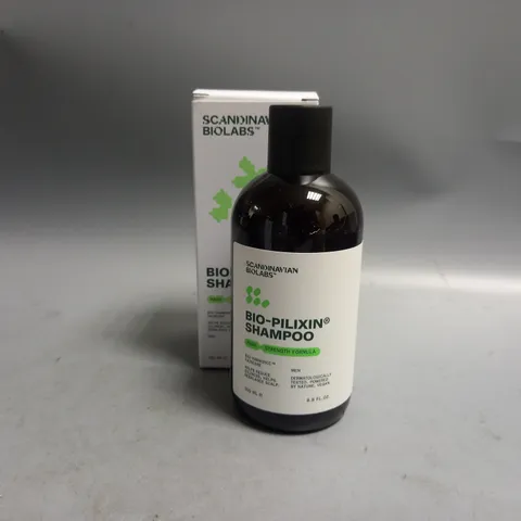 BOXED SCANDINAVIAN BIOLABS BIO-PILIXIN SHAMPOO 250ML