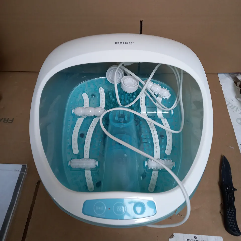 HOMEDICS SPA LUXURY FOOT SPA WITH HEATER