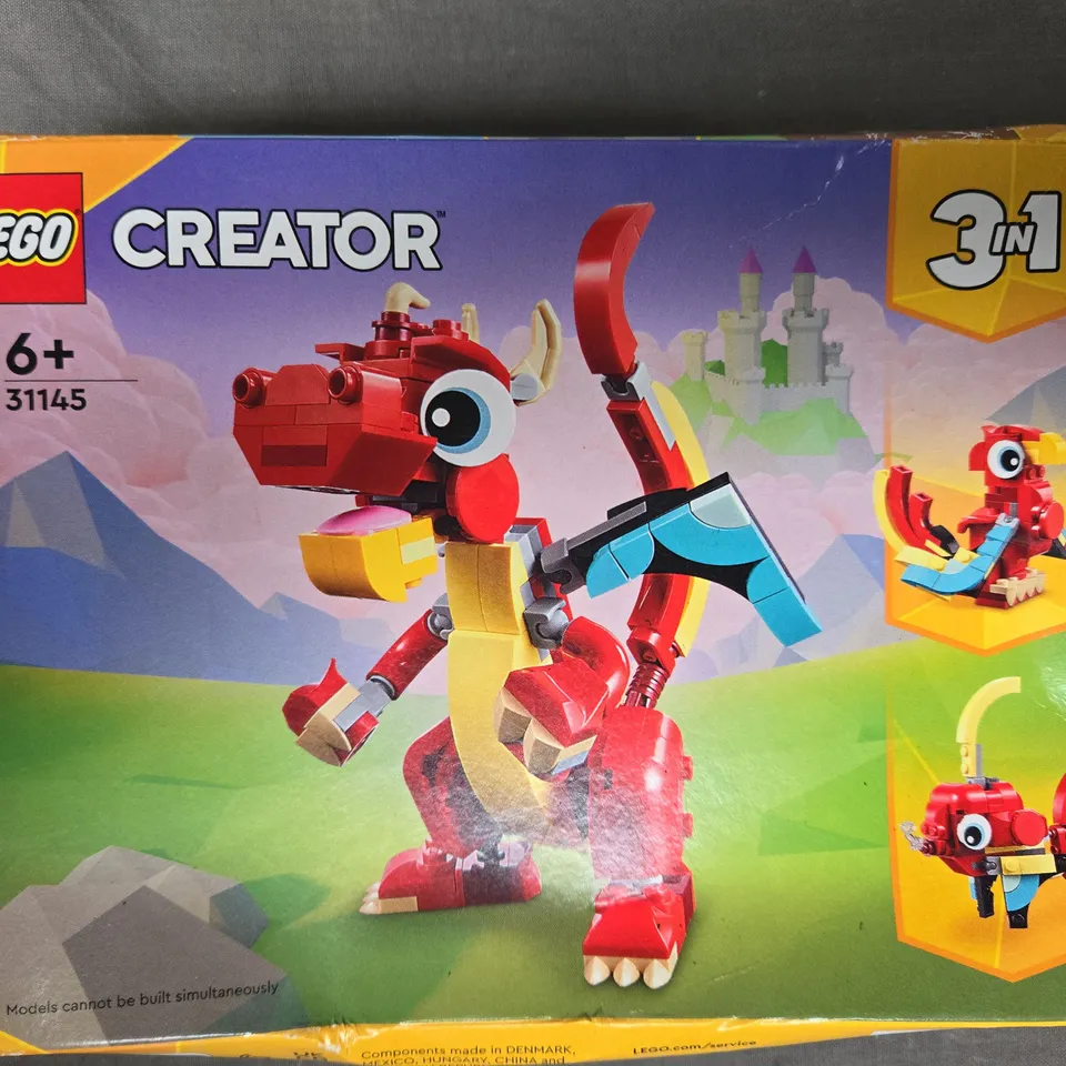 BOXED LEGO CREATOR 31145 - 3 IN 1 SET