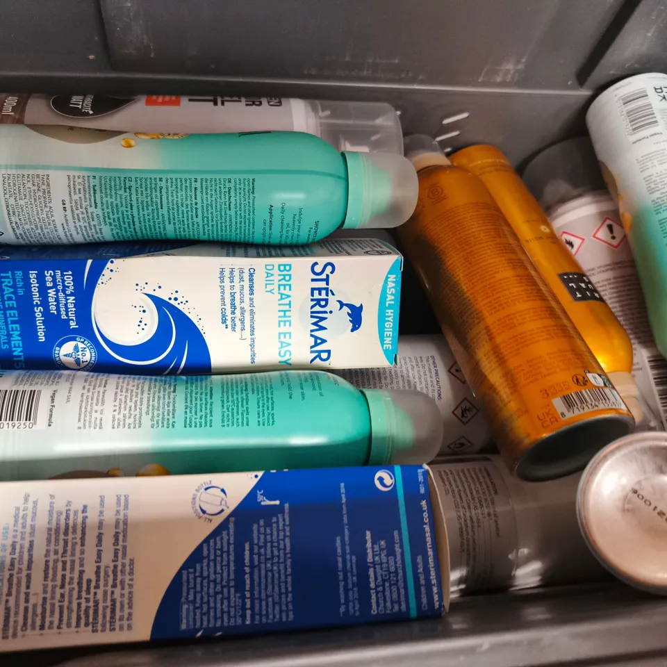 APPROXIMATELY 15 ASSORTED AEROSOLS