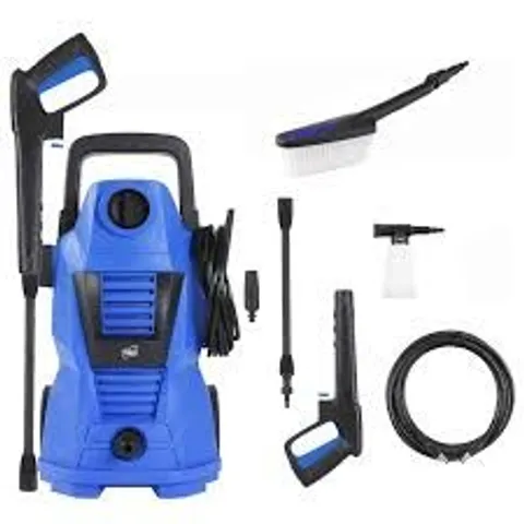BOXED NEO ELECTRIC HIGH PRESSURE WASHER 110 BAR HIGH POWER JET WATER PATIO CAR CLEANER WITH FOAM TANK AND BRUSH INCLUDED (1 BOX)