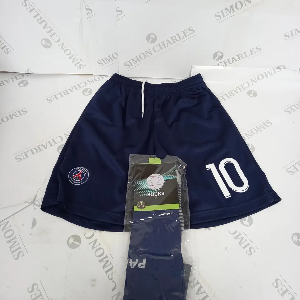 PSG FC HOME KIT WITH NEYMAR JR 10 SIZE 24