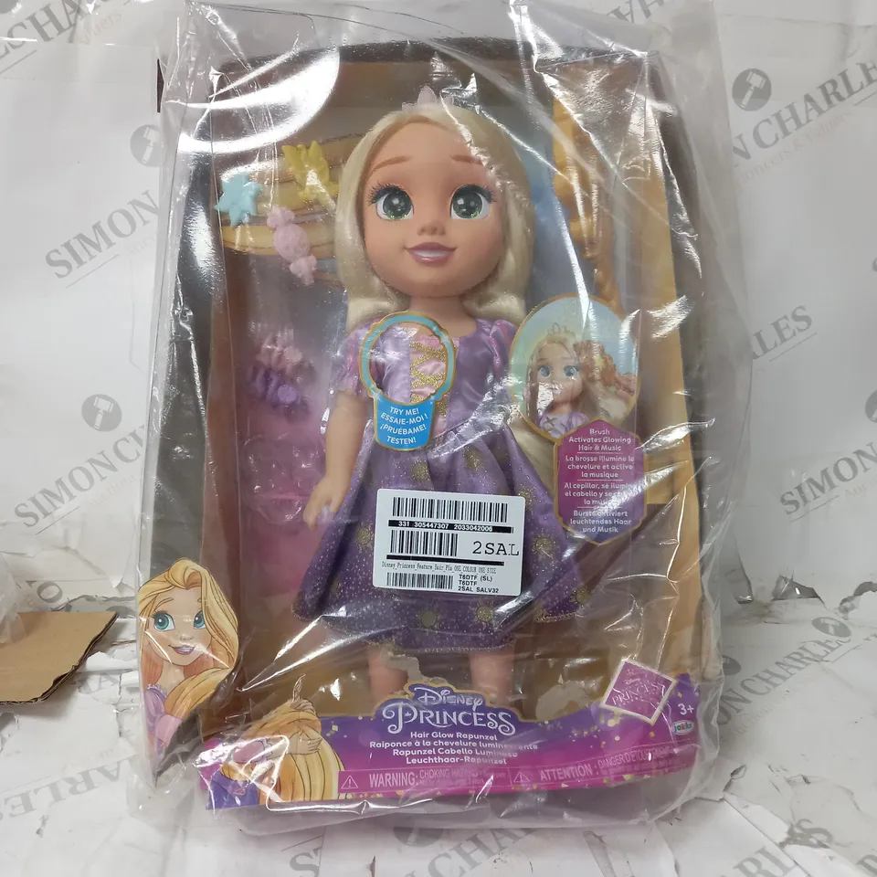 BOXED DISNEY PRINCESS HAIR GLOW RAPUNZEL RRP £39.99