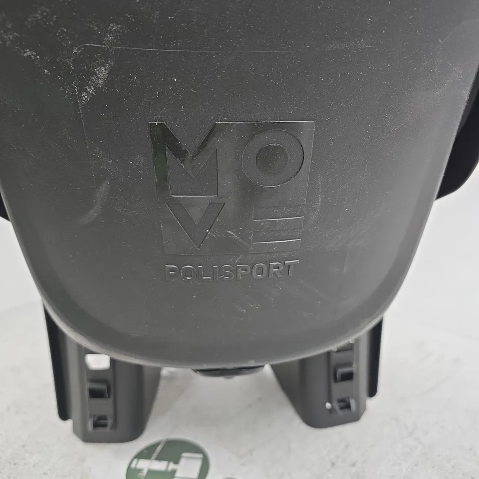 BLACK POLISPORT REAR CHILD BIKE SEAT UNBOXED