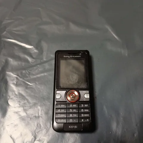 SONY ERICSSON K618I MOBILE PHONE (BLACK)