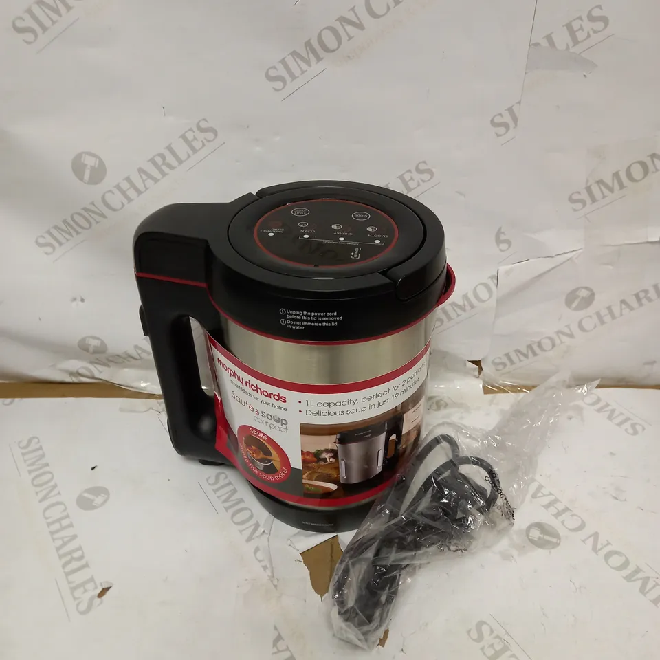 MORPHY RICHARDS 501027 COMPACT SAUTE & SOUP MAKER