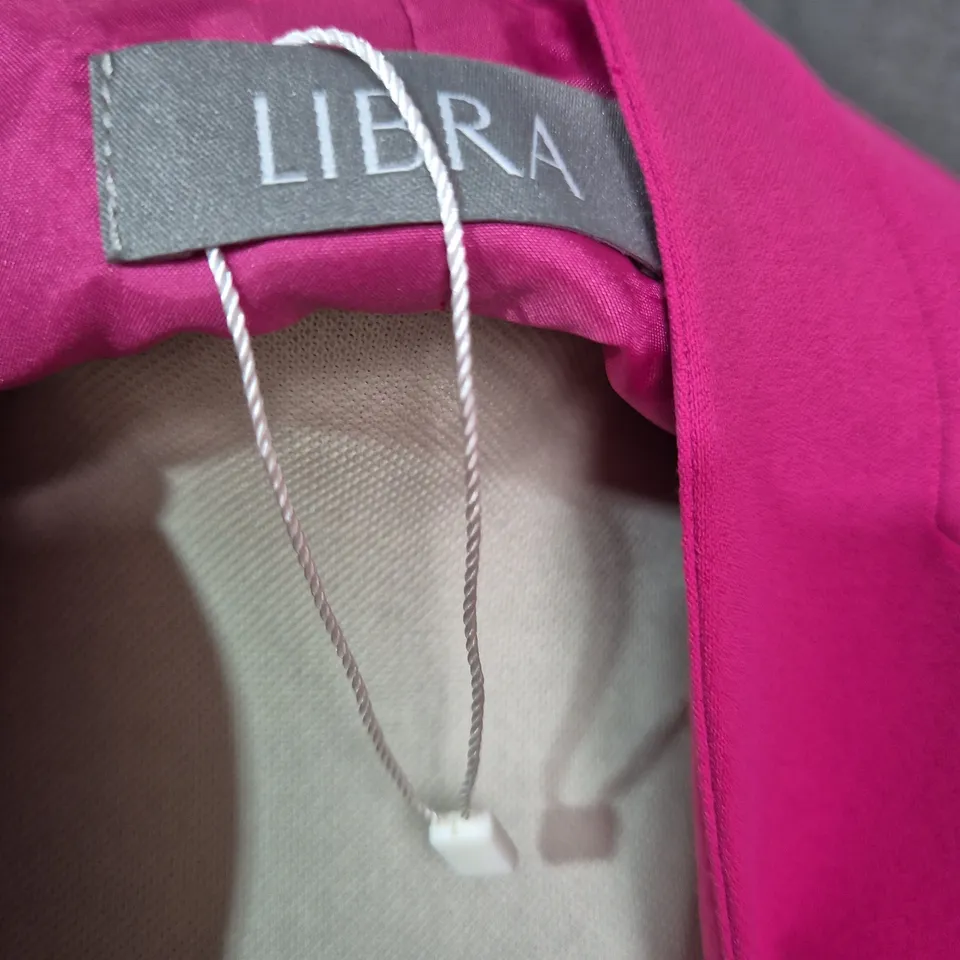 LIBRA WOMEN'S BLAZER – MAGENTA PINK, SIZE 10