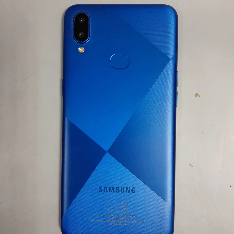 SAMSUNG GALAXY A10S SMARTPHONE IN BLUE 