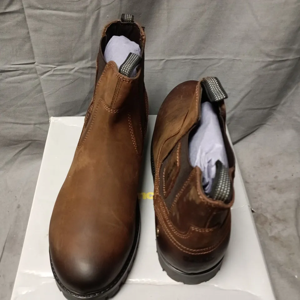 BENCH SHILTON CHELSEA BOOT – CHESTNUT BROWN, UK 12